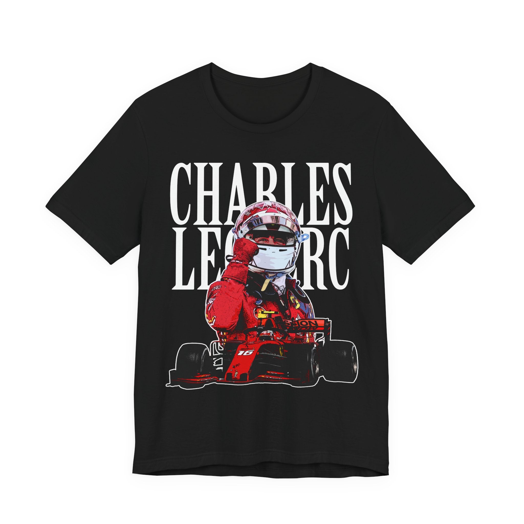 Vintage Charles Leclerc Prince of Monaco Shirt, Ferrari F1 Retro T-Shirt, Formula 1 Leclerc 16 T-shirt, Monaco GP Fan Gift