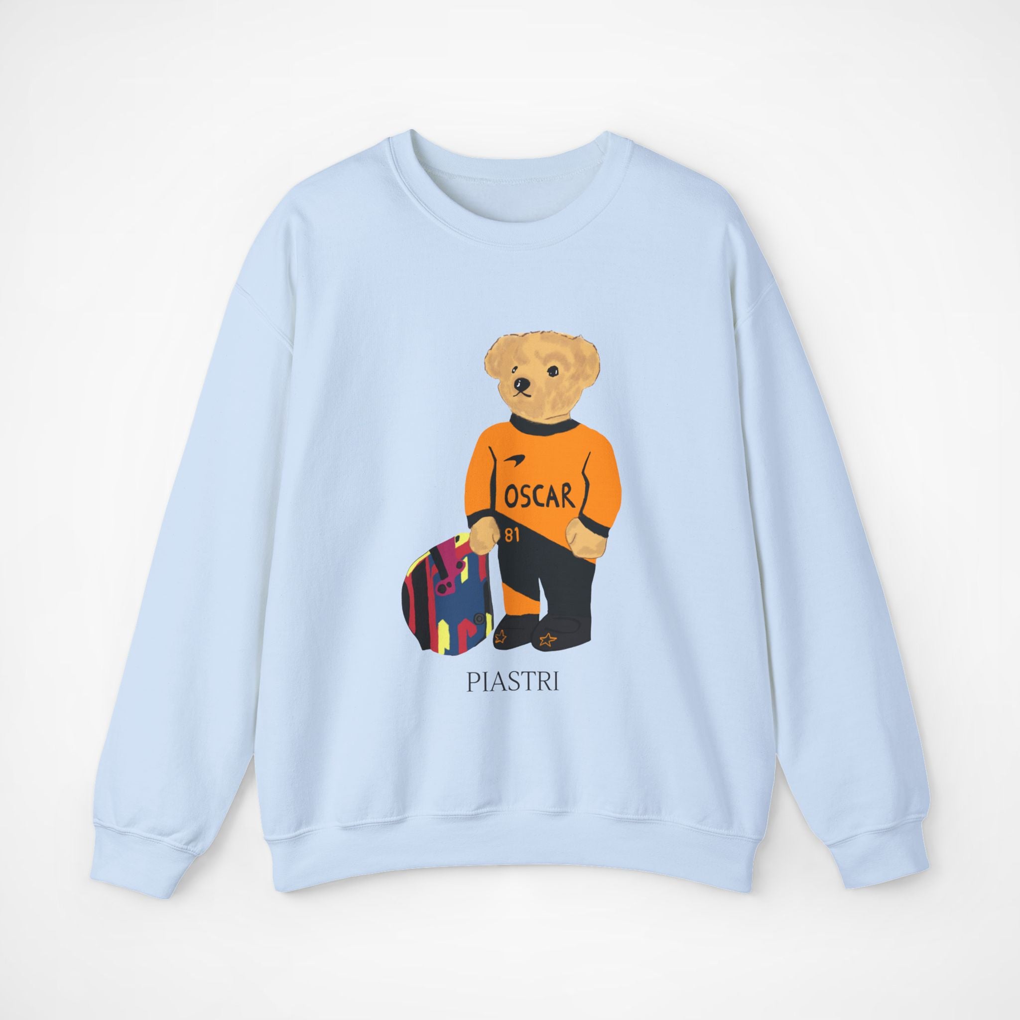OSCAR PIASTRI TEDDY BEAR F1 MCLAREN SWEATER
