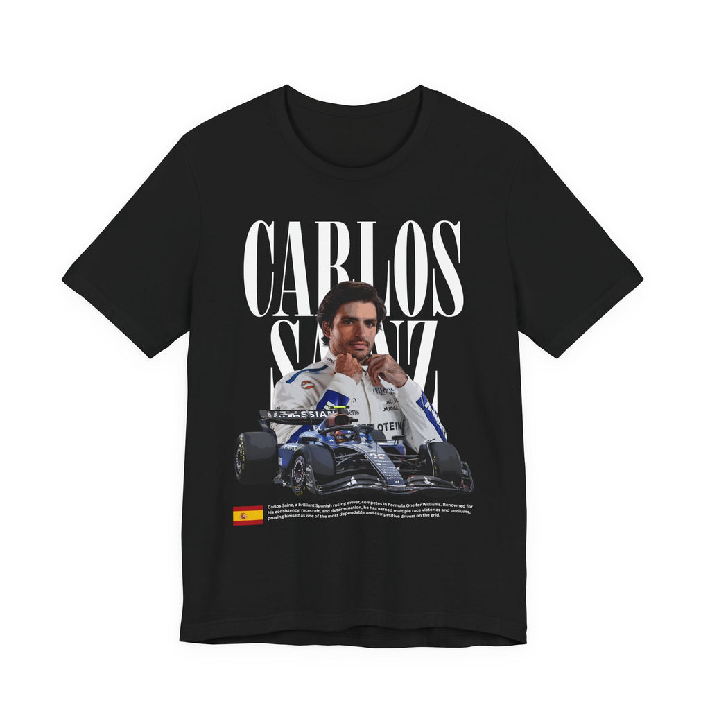 Carlos Sainz Williams F1 T-Shirt, Sainz 55 Racing Tee, Vintage Formula One Shirt, Gift for Carlos Sainz Fan