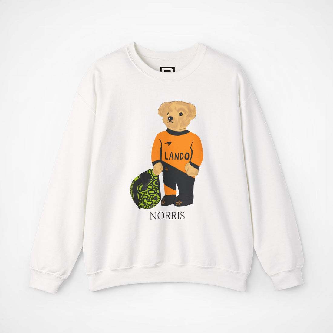 LANDO NORRIS F1 MCLAREN TEDDY BEAR SWEATER