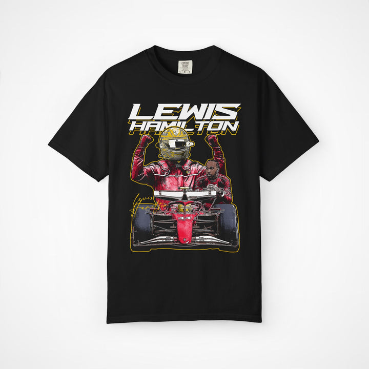 LEWIS HAMILTON F1 FERRARI T-SHIRT