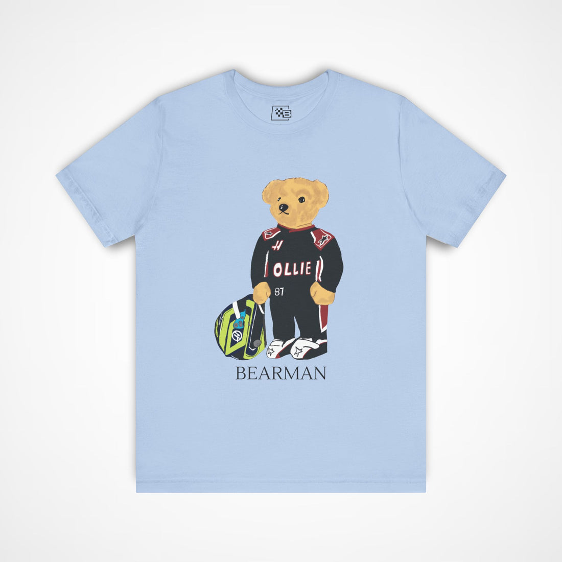 OLLIE BEARMAN TEDDY BEAR F1 HAAS T-SHIRT