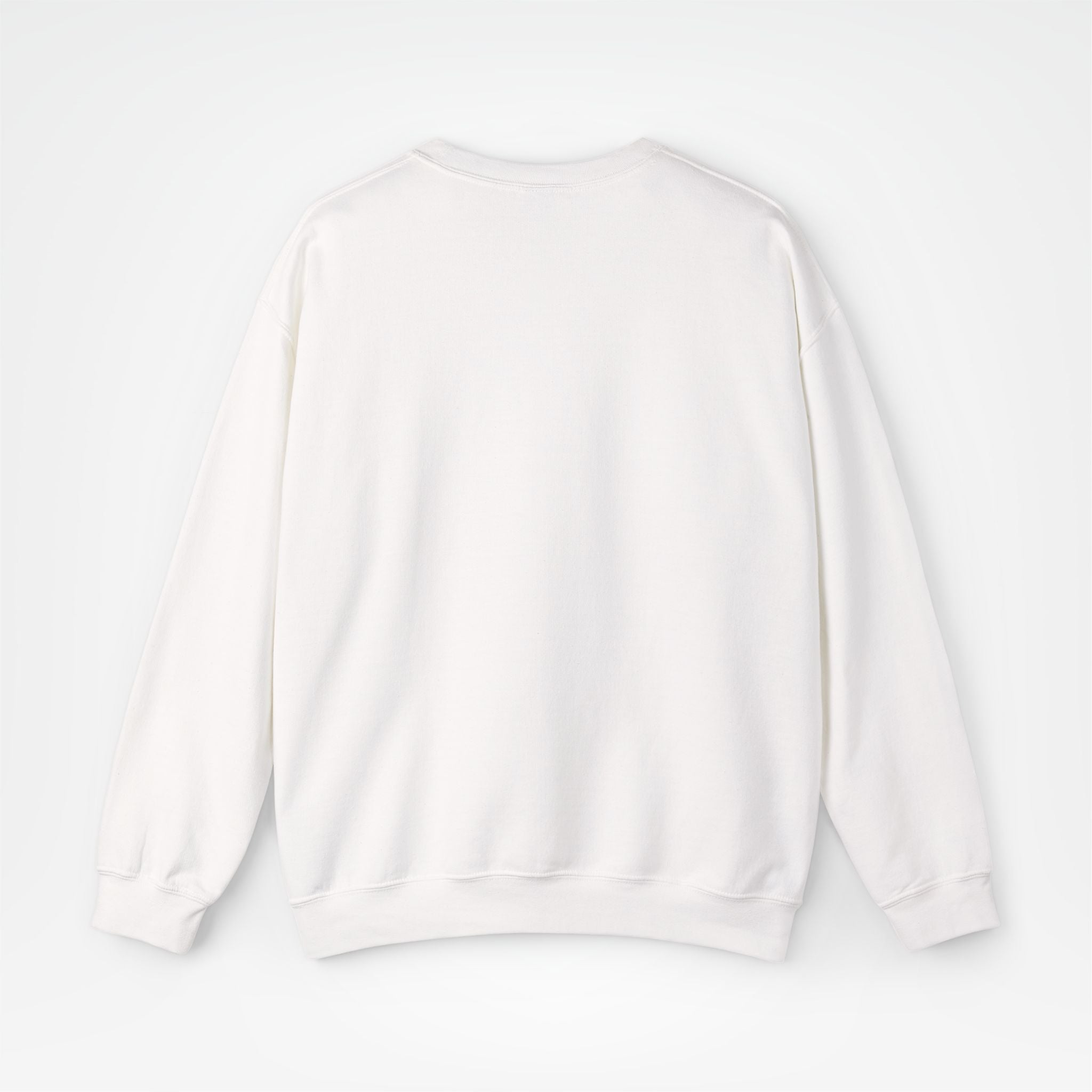 White Back - plain back of Alex Albon Williams teddy bear F1 sweater studio mockup