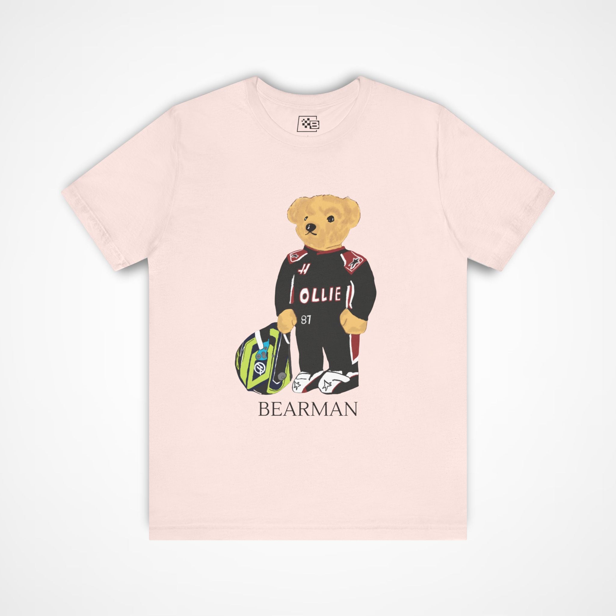 OLLIE BEARMAN TEDDY BEAR F1 HAAS T-SHIRT