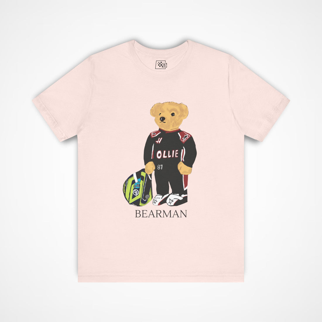OLLIE BEARMAN TEDDY BEAR F1 HAAS T-SHIRT
