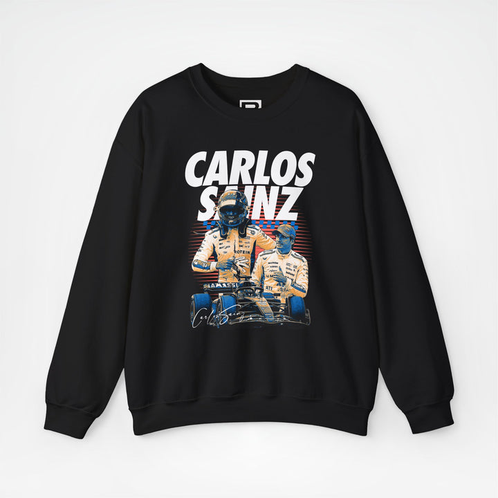 Black Front - Carlos Sainz Williams F1 sweater graphic studio mockup