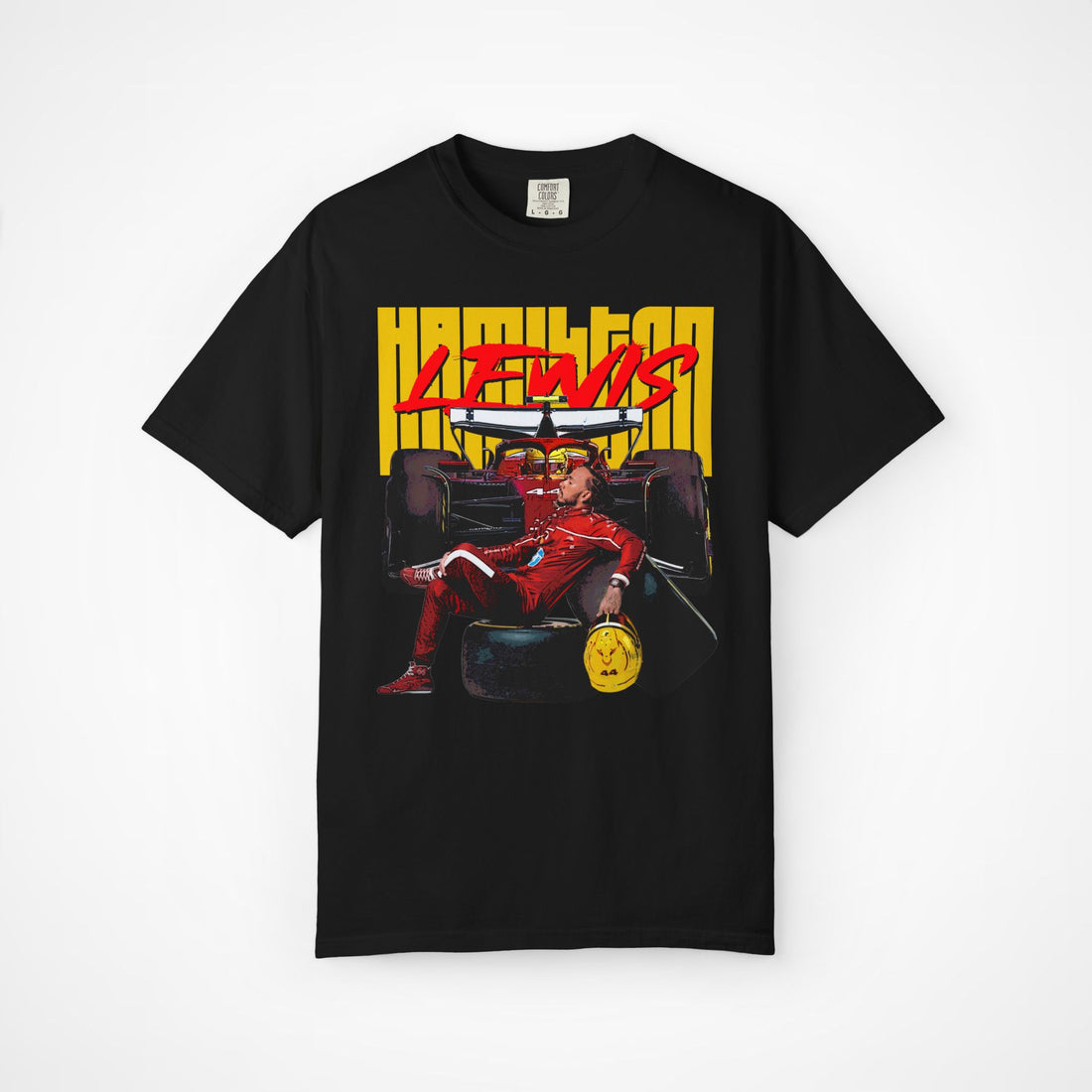 LEWIS HAMILTON F1 FERRARI T-SHIRT