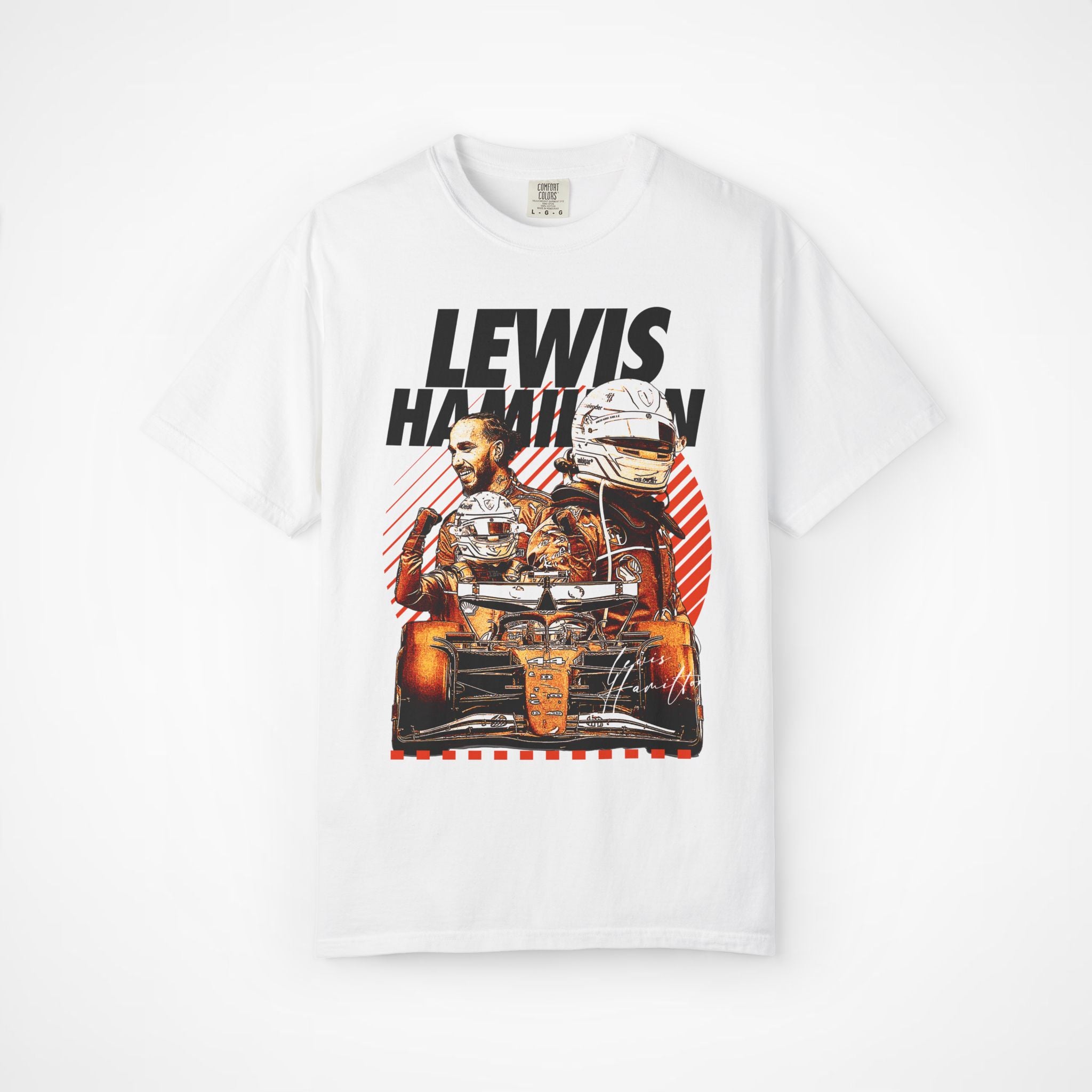 LEWIS HAMILTON F1 FERRARI T-SHIRT