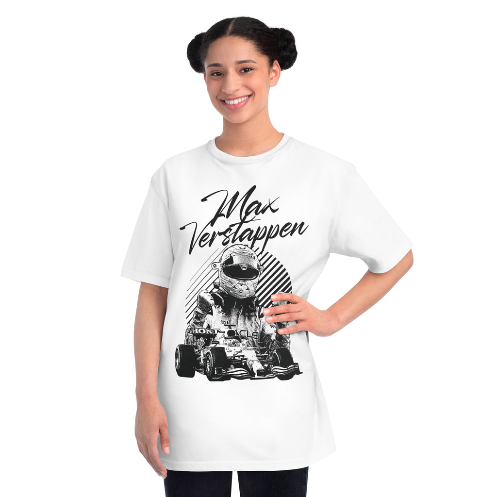 Max Verstappen Organic Unisex T-Shirt, Graphic Tee, Eco-Friendly, Casual Motorsports Wear