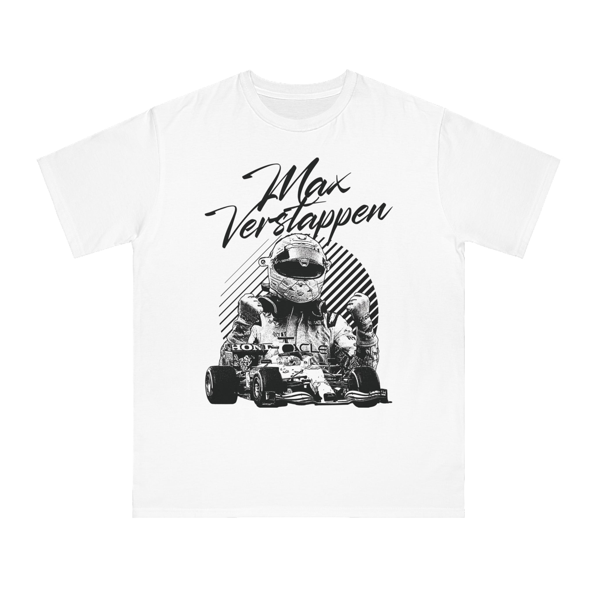 Max Verstappen Organic Unisex T-Shirt, Graphic Tee, Eco-Friendly, Casual Motorsports Wear