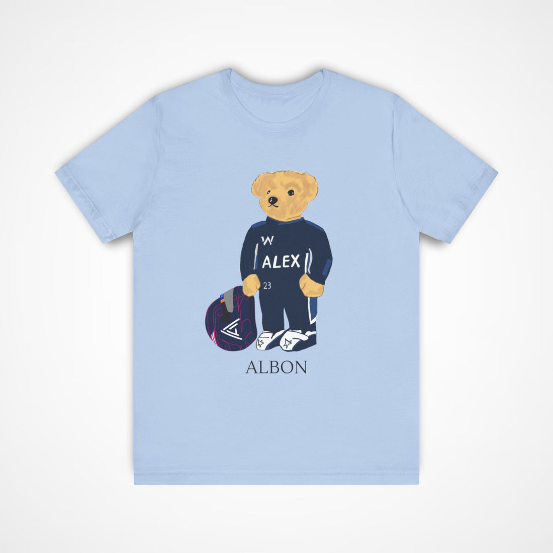 ALEX ALBON TEDDY BEAR F1 WILLIAMS T-SHIRT