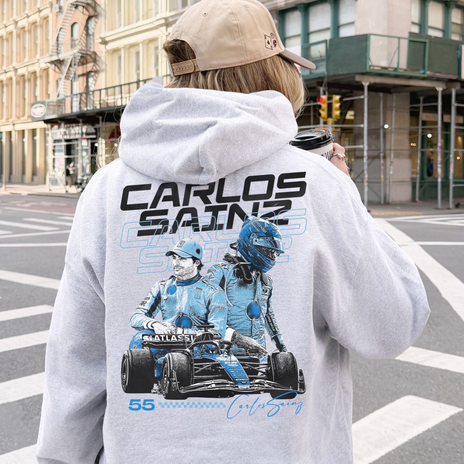 CARLOS SAINZ F1 WILLIAMS HOODIE
