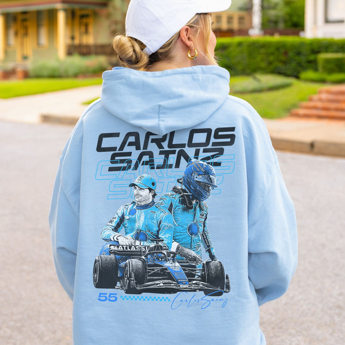 CARLOS SAINZ F1 WILLIAMS HOODIE