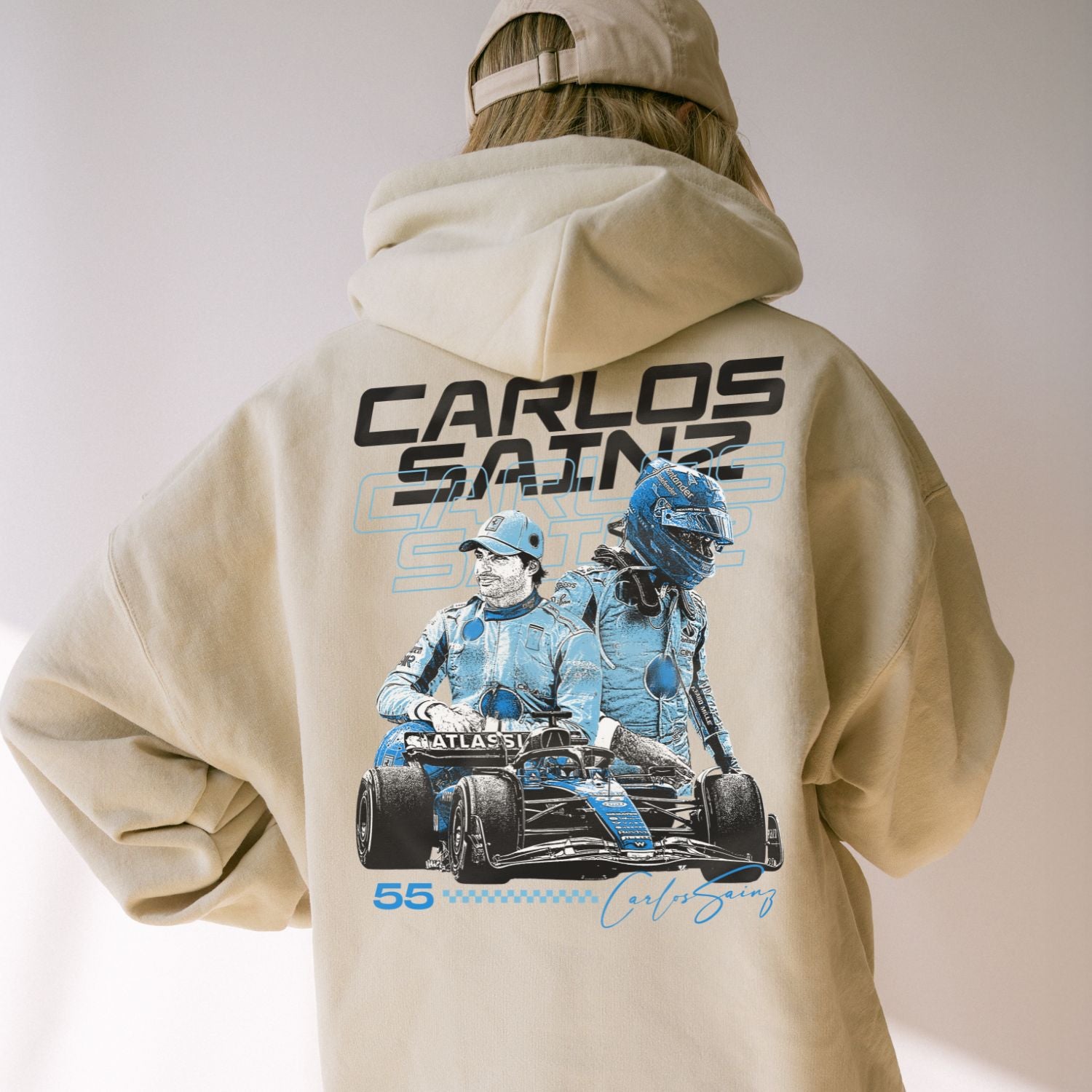 CARLOS SAINZ F1 WILLIAMS HOODIE