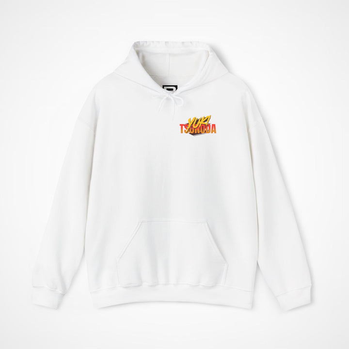 White Front 1 - Yuki Tsunoda Red Bull F1 hoodie front studio mockup