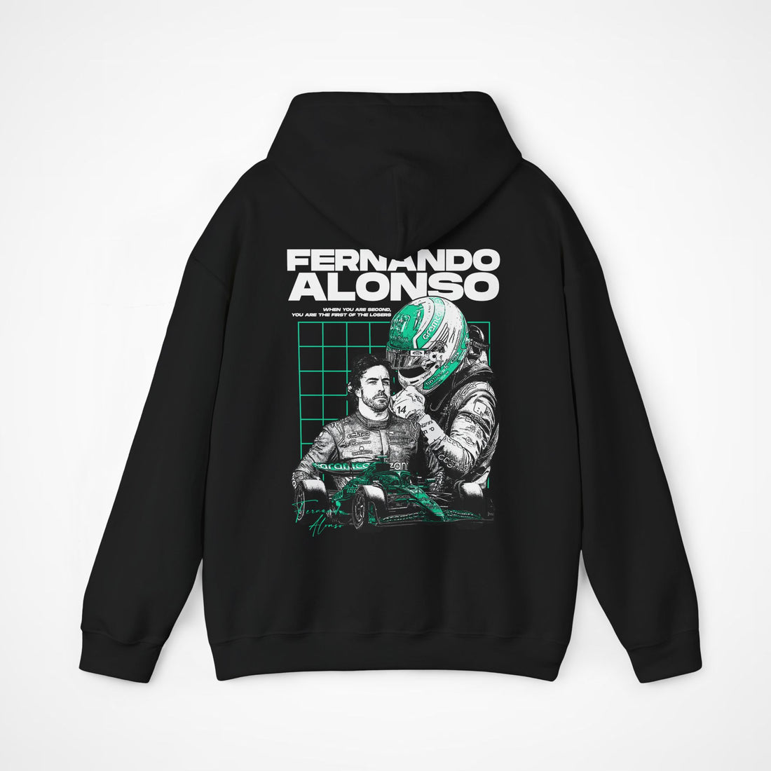 FERNANDO ALONSO F1 ASTON MARTIN HOODIE