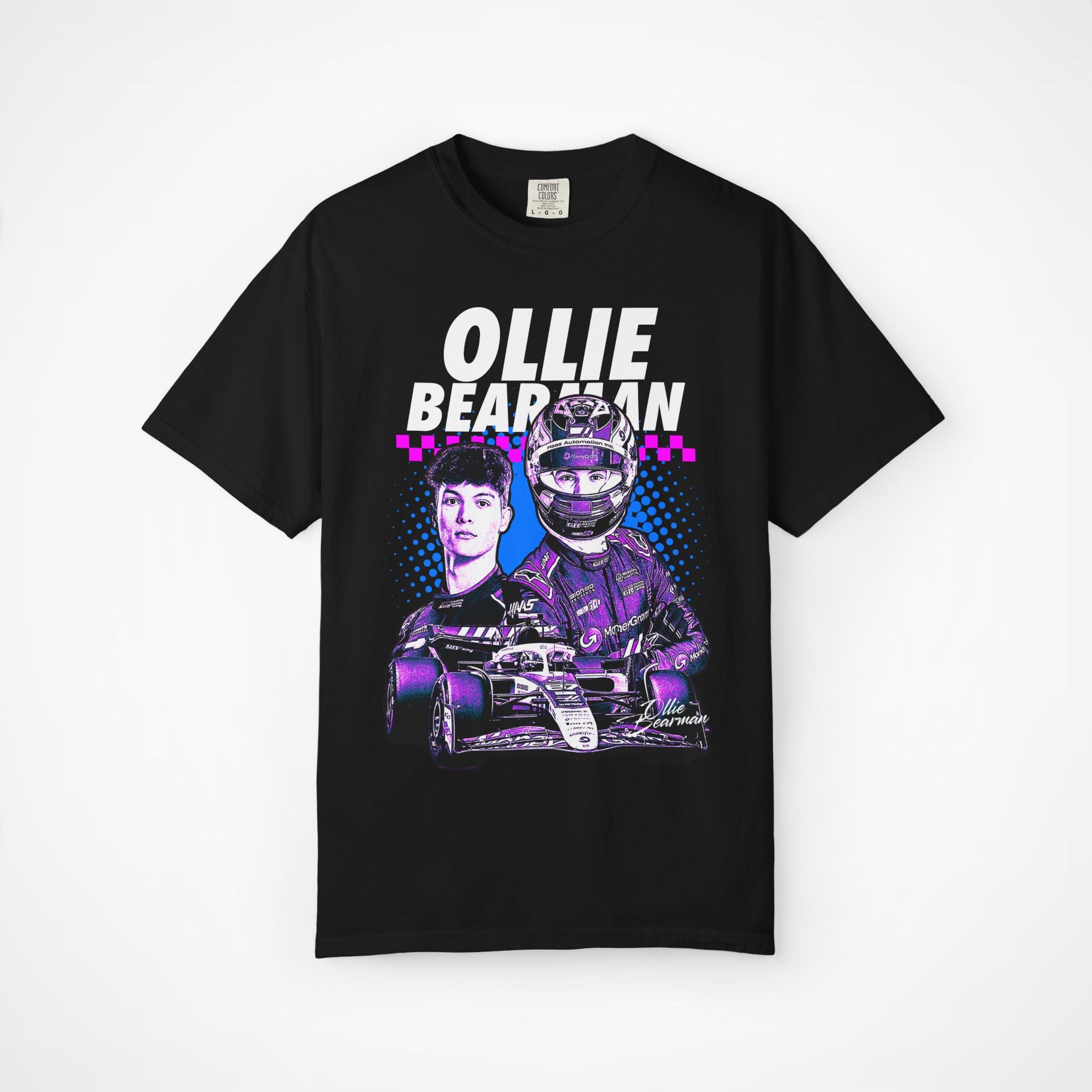 OLLIE BEARMAN F1 HAAS T-SHIRT