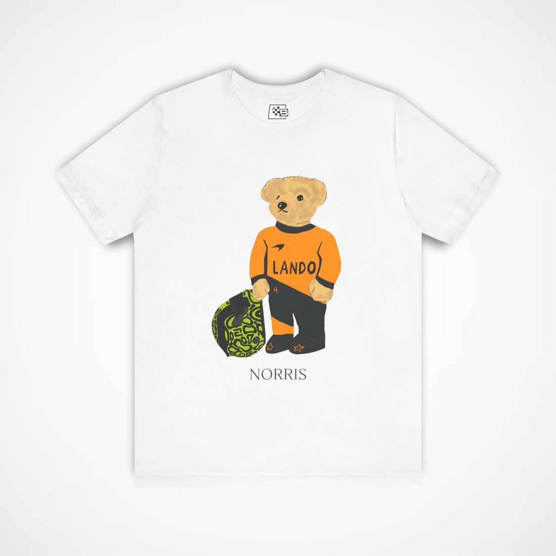 LANDO NORRIS TEDDY BEAR F1 MCLAREN T-SHIRT