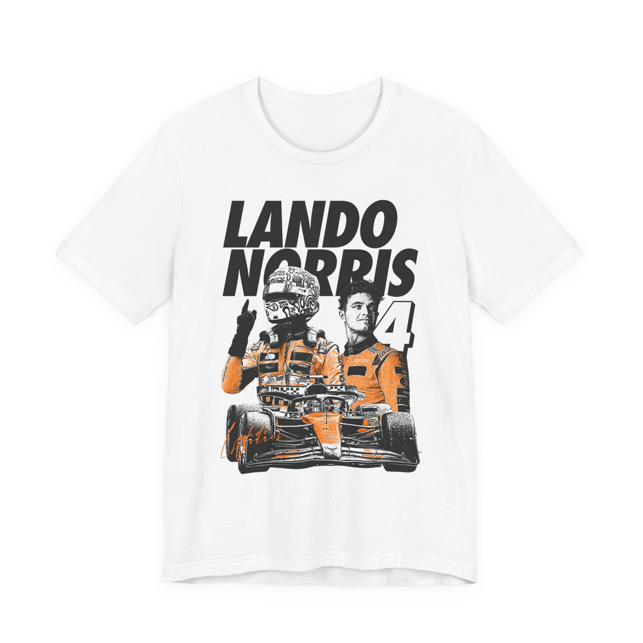 Lando Norris Shirt, Vintage Norris McLaren Limited T-shirt, F1 McLaren Fan Merch, Gift for Lando Norris Fan