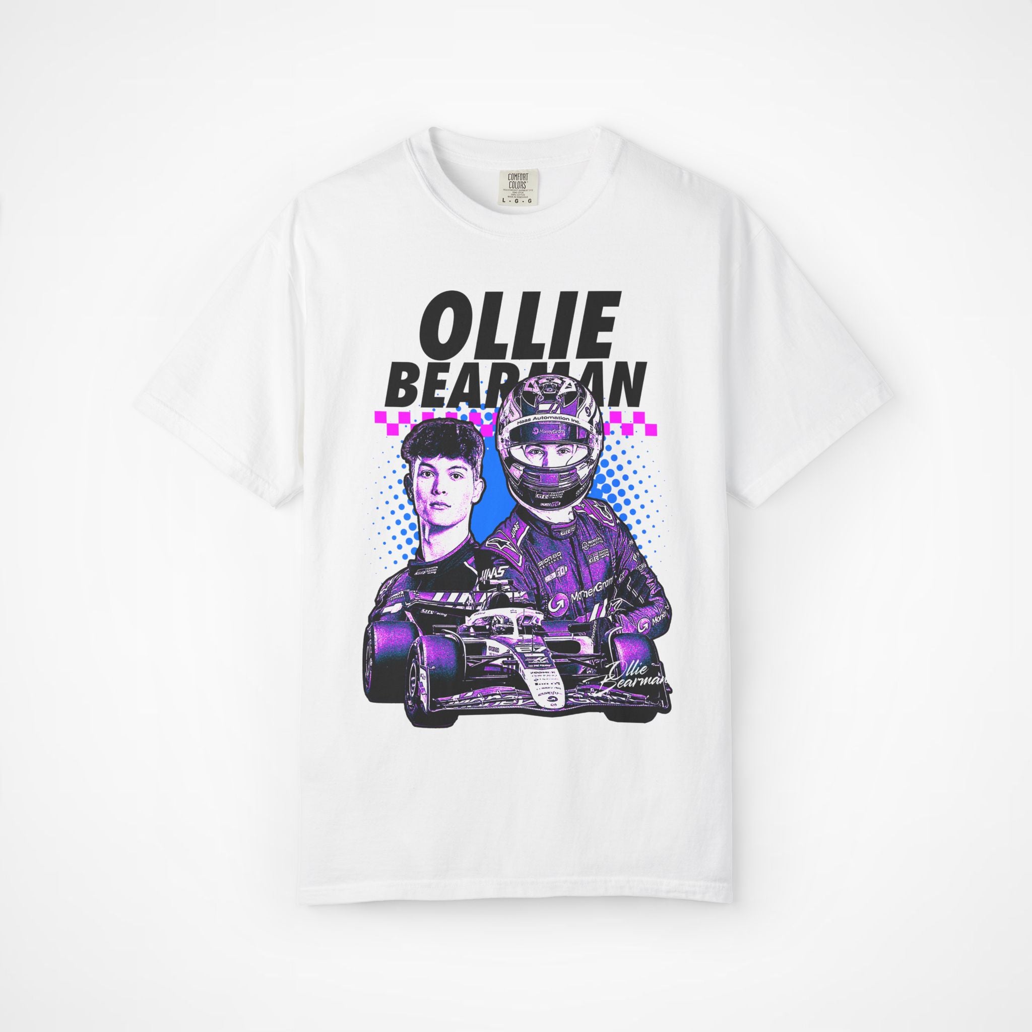 OLLIE BEARMAN F1 HAAS T-SHIRT