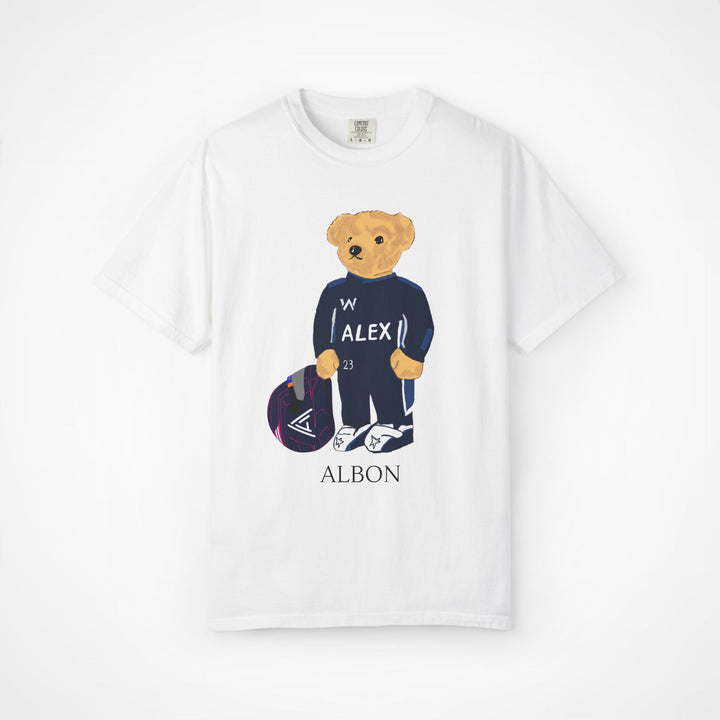 ALEX ALBON F1 WILLIAMS TEDDY BEAR T-SHIRT