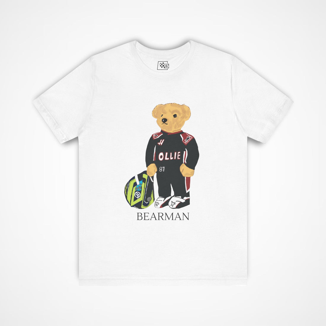 OLLIE BEARMAN TEDDY BEAR F1 HAAS T-SHIRT
