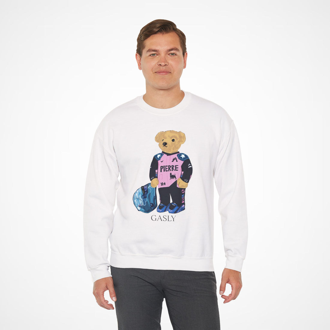 PIERRE GASLY F1 ALPINE TEDDY BEAR SWEATER
