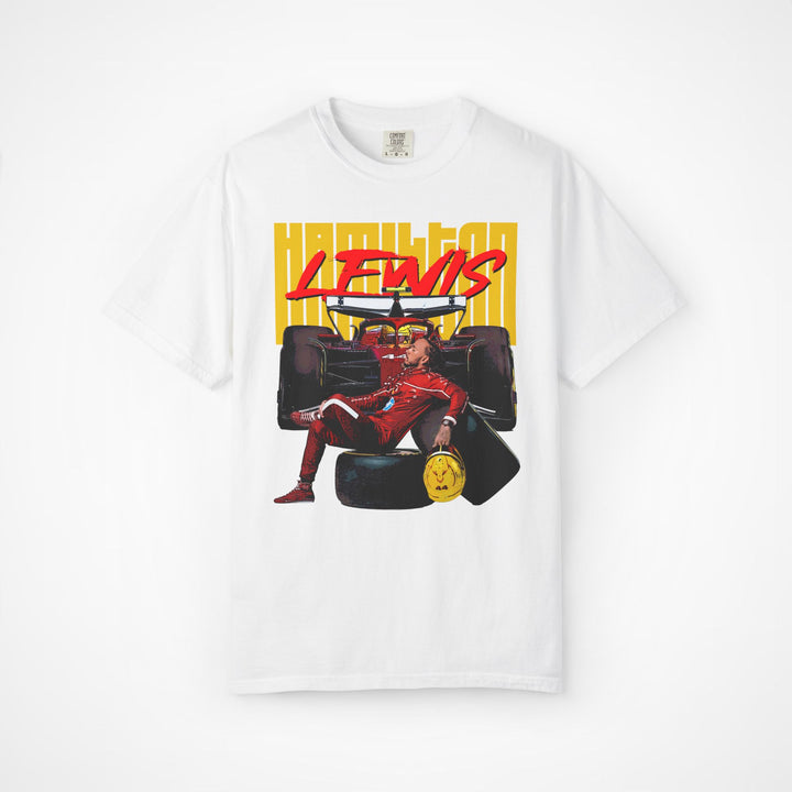 LEWIS HAMILTON F1 FERRARI T-SHIRT