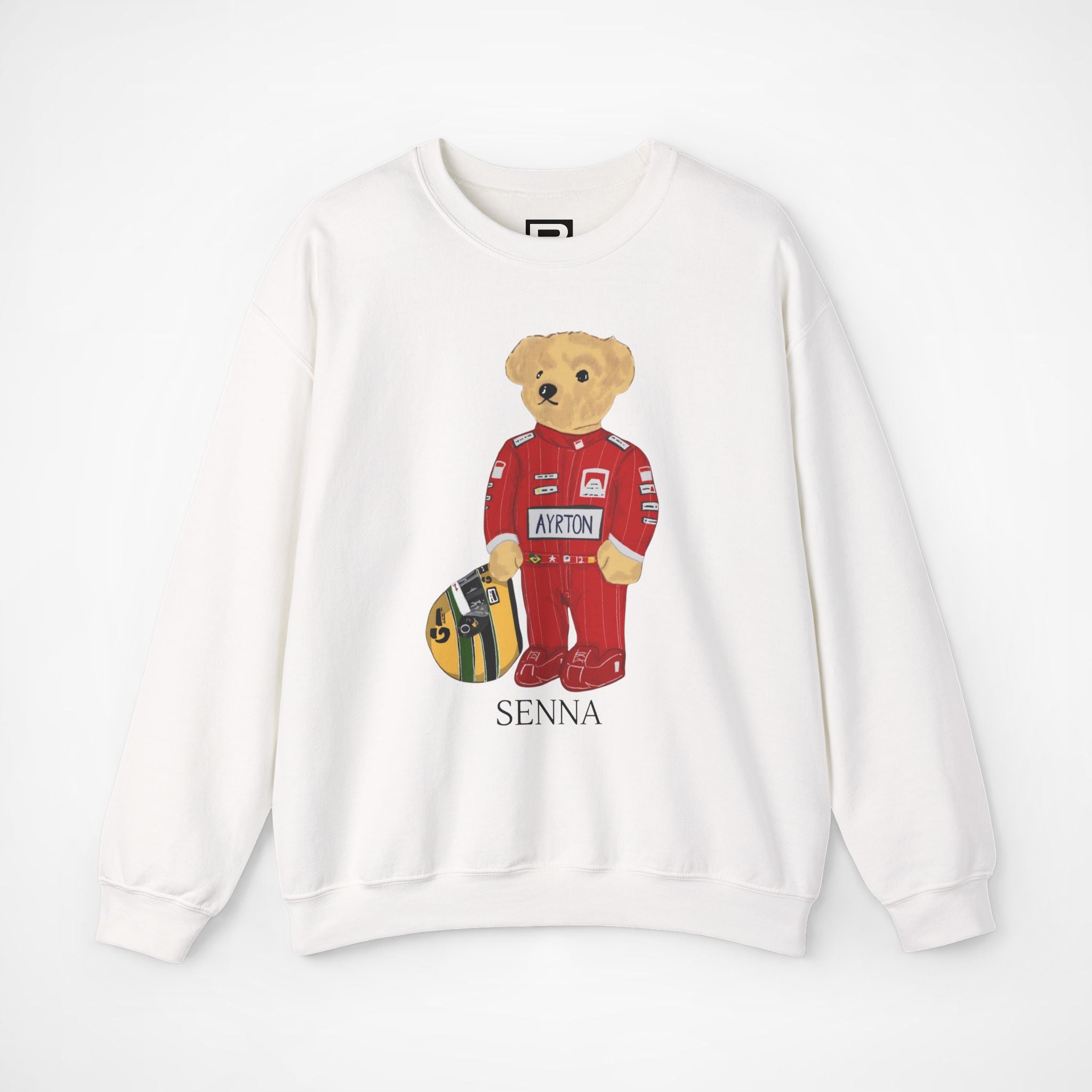AYRTON SENNA F1 MCLAREN TEDDY BEAR SWEATER