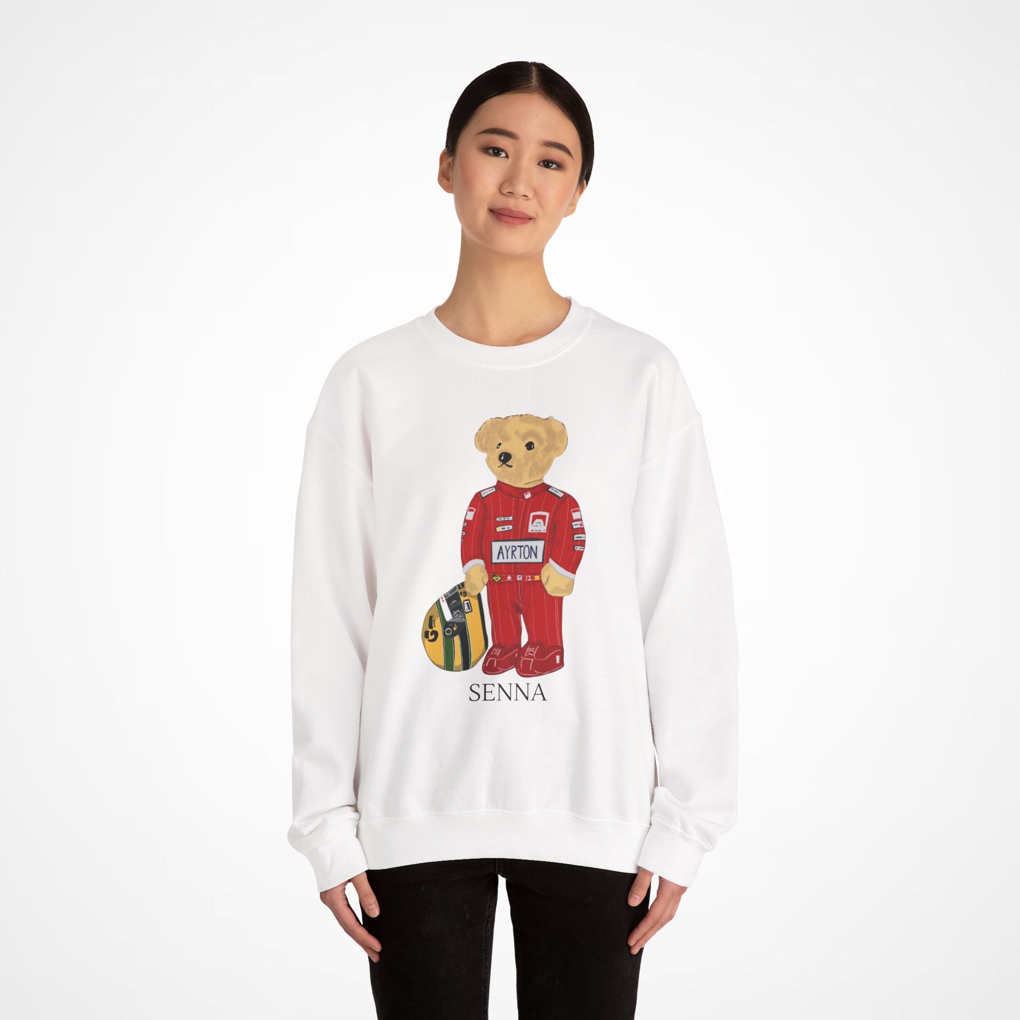 AYRTON SENNA F1 MCLAREN TEDDY BEAR SWEATER