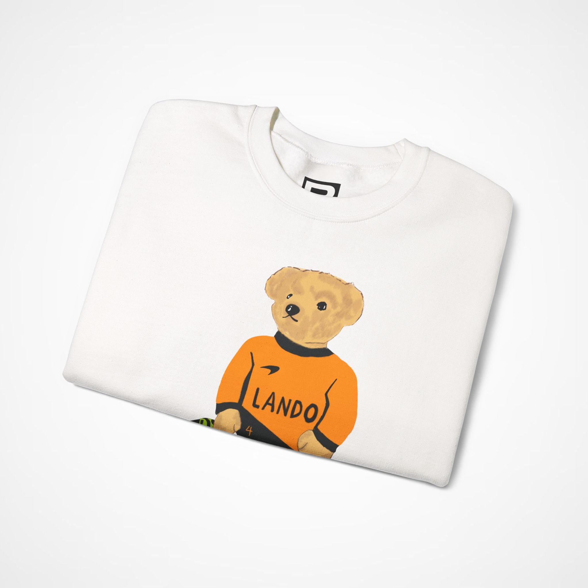 LANDO NORRIS F1 MCLAREN TEDDY BEAR SWEATER