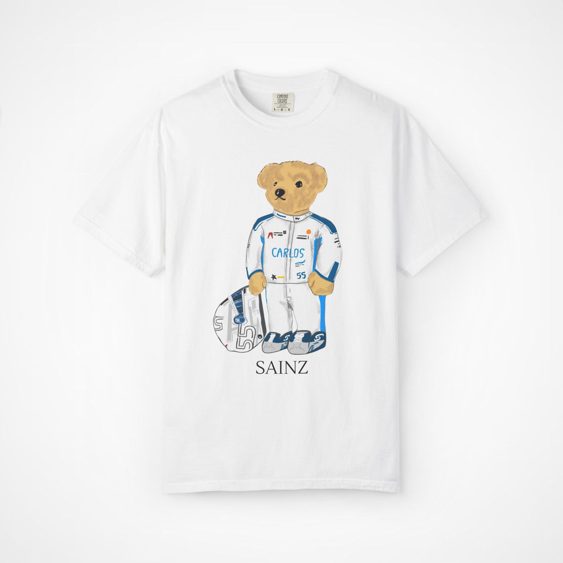 CARLOS SAINZ TEDDY BEAR F1 WILLIAMS T-SHIRT