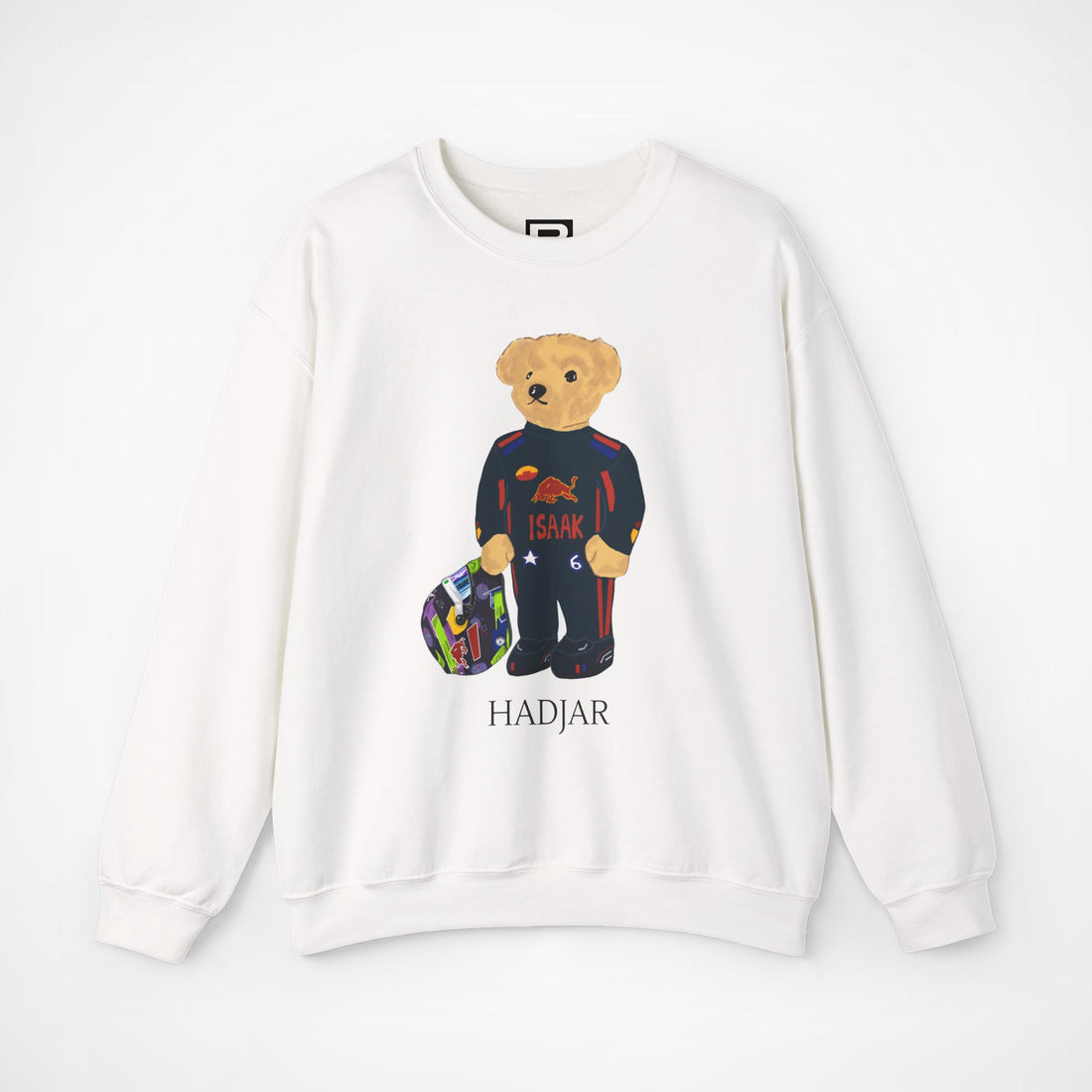 ISACK HADJAR F1 RED BULL TEDDY BEAR SWEATER