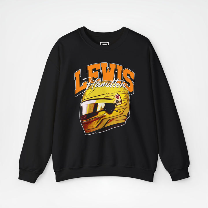 Black Front - Lewis Hamilton Ferrari F1 sweater graphic studio mockup