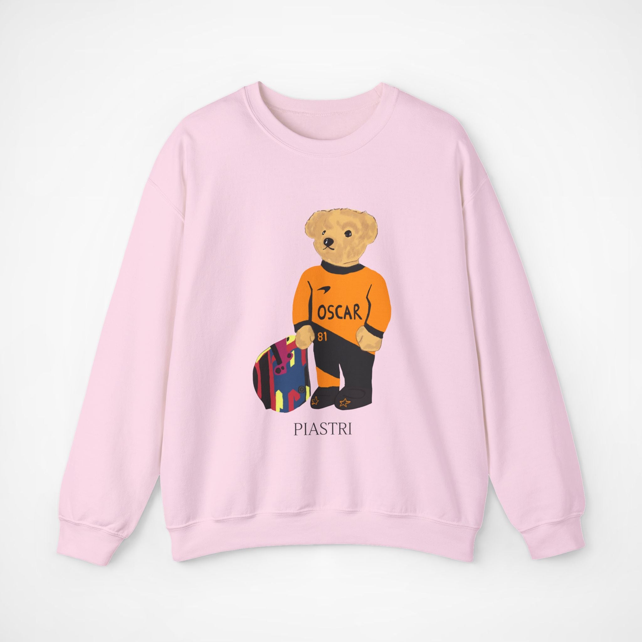 OSCAR PIASTRI TEDDY BEAR F1 MCLAREN SWEATER