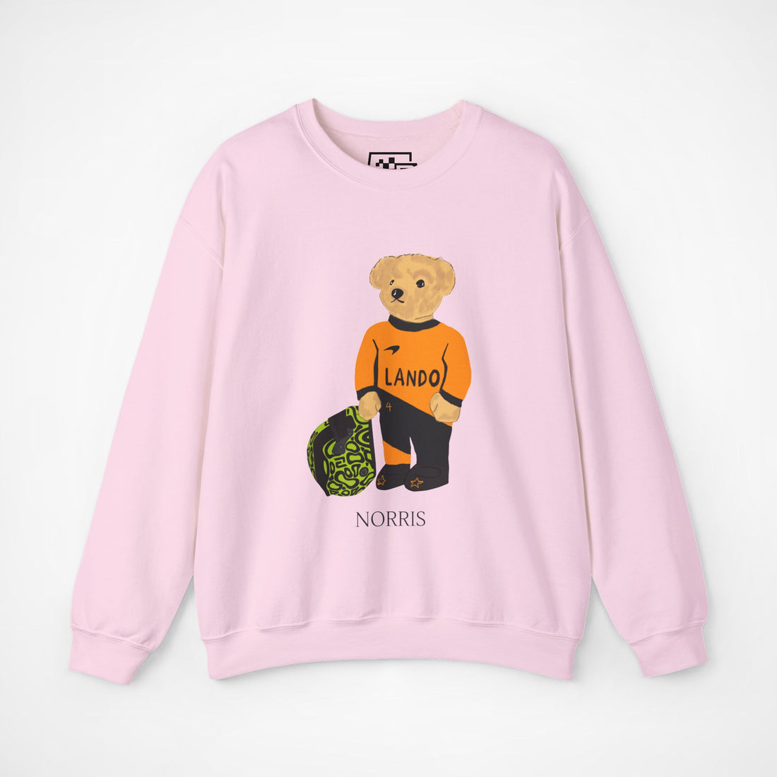 LANDO NORRIS TEDDY BEAR F1 MCLAREN SWEATER