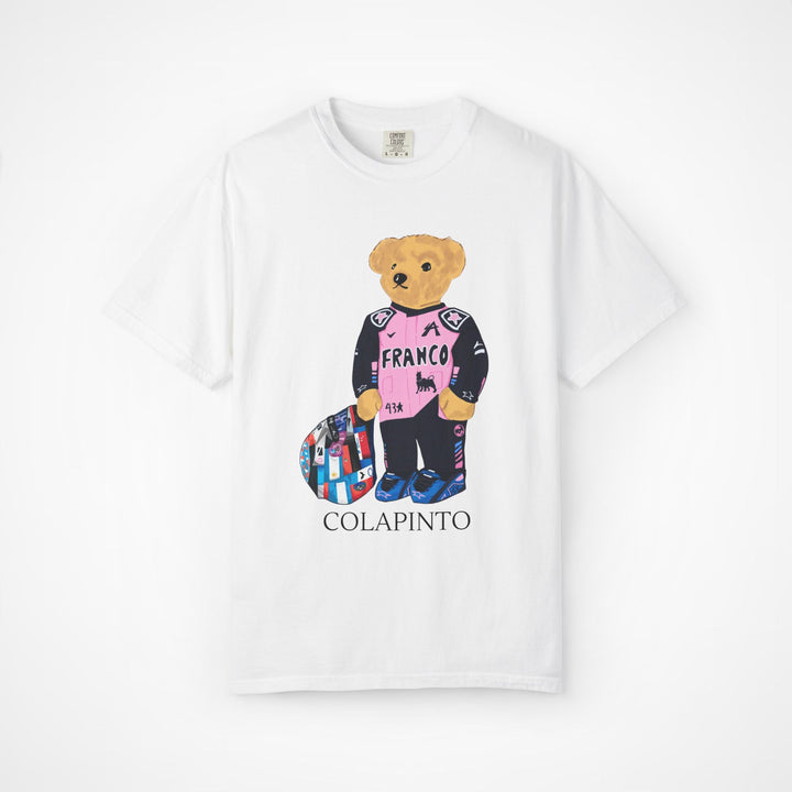 FRANCO COLAPINTO F1 ALPINE TEDDY BEAR T-SHIRT