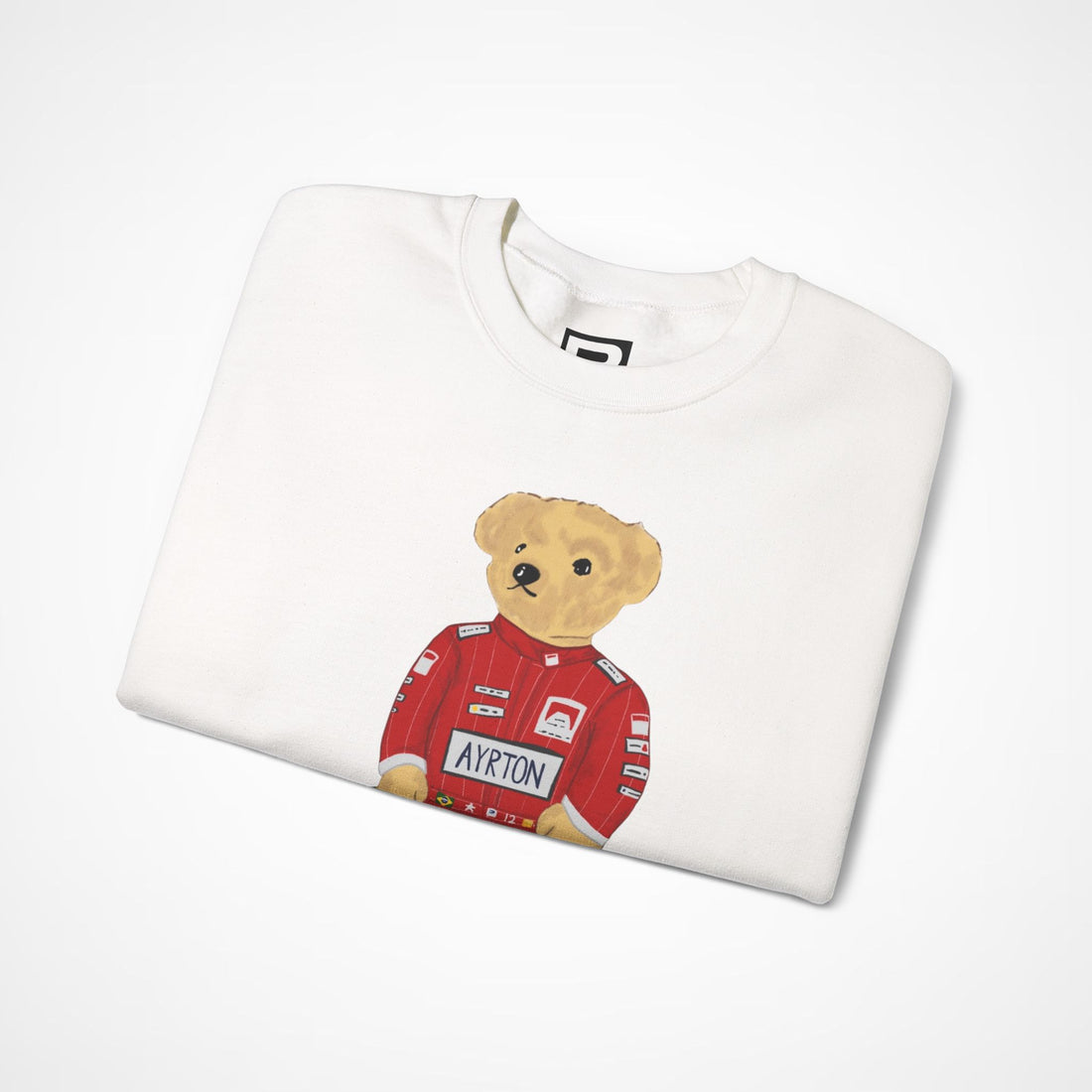 AYRTON SENNA F1 MCLAREN TEDDY BEAR SWEATER