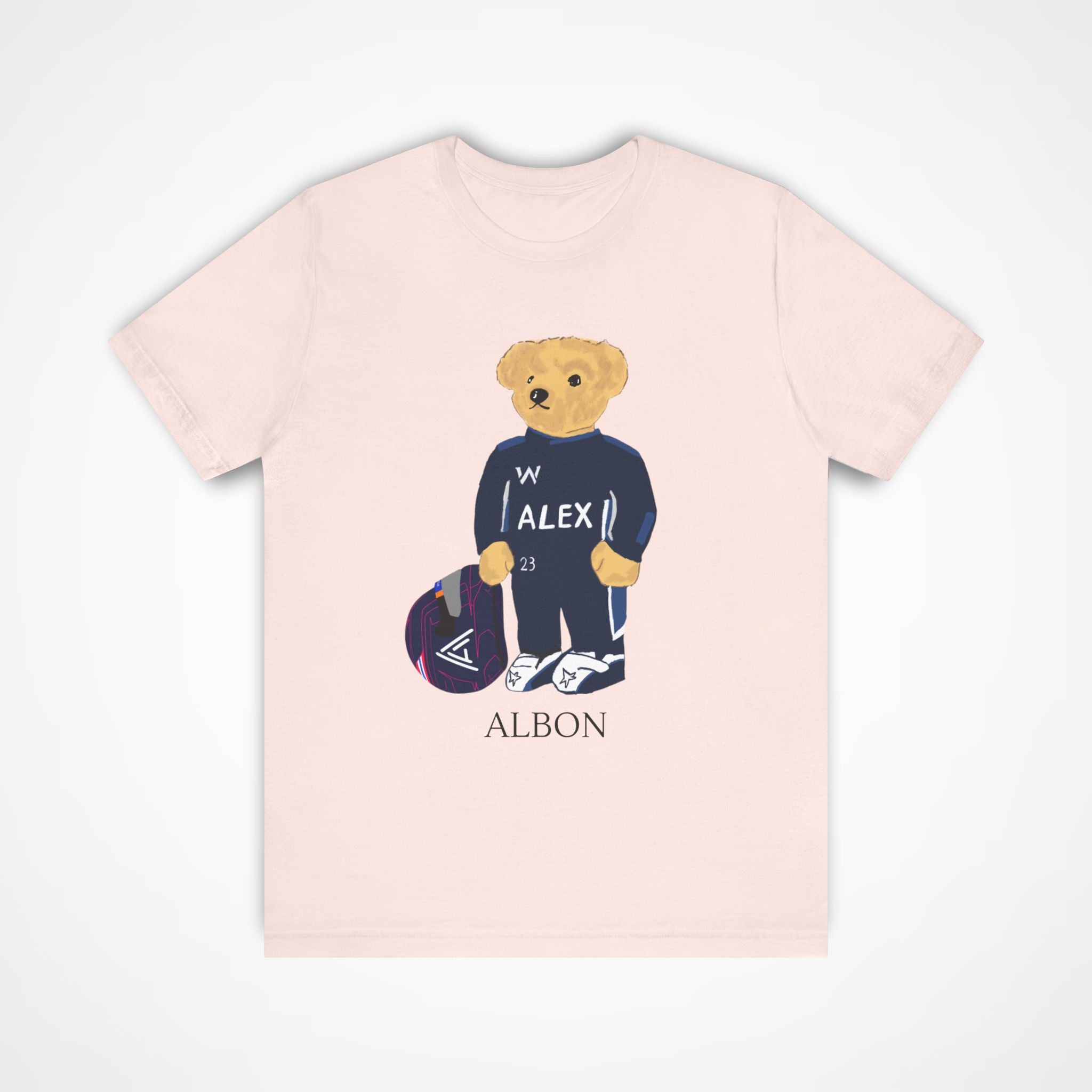ALEX ALBON TEDDY BEAR F1 WILLIAMS T-SHIRT