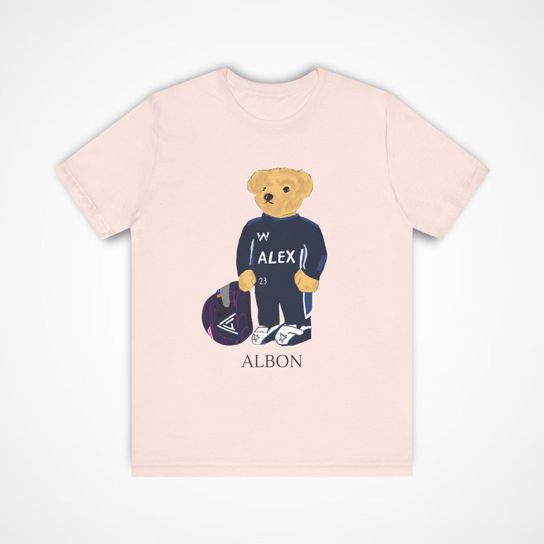 ALEX ALBON TEDDY BEAR F1 WILLIAMS T-SHIRT