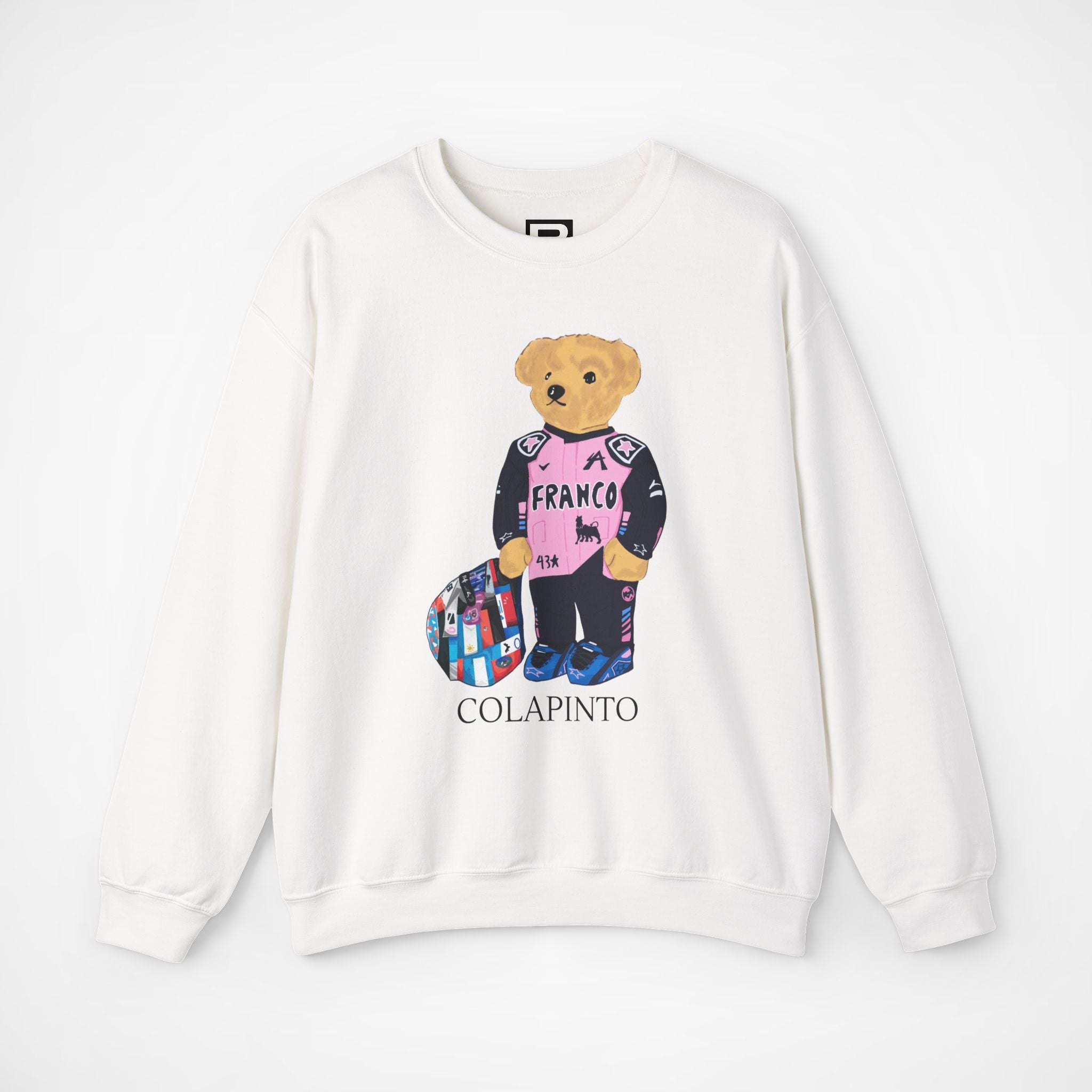 FRANCO COLAPINTO F1 ALPINE TEDDY BEAR SWEATER
