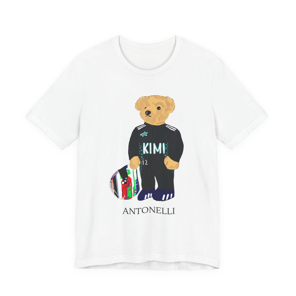 Kimi Antonelli T-Shirt, Formula 1 Tee, Mercedes Team Merch, 100% Cotton, Comfortable Unisex Shirt, Racing Fan Gift, Motorsport Apparel